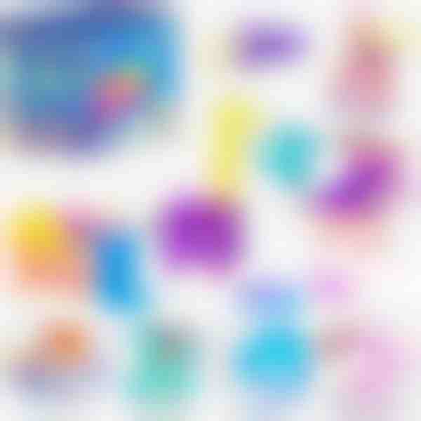 Blocchi da costruzione morbidi e comprimibili - 40 pezzi, TPE, età 3+ | JELLYFUN